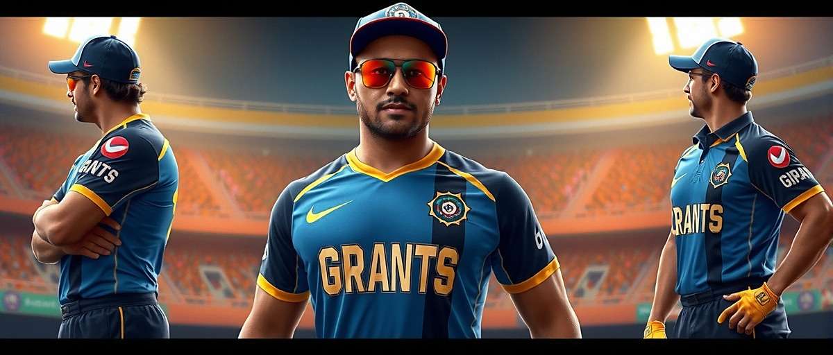Gachibowli Giants Player Content Gachibowli Giants player content creation showing custom jerseys and fan art