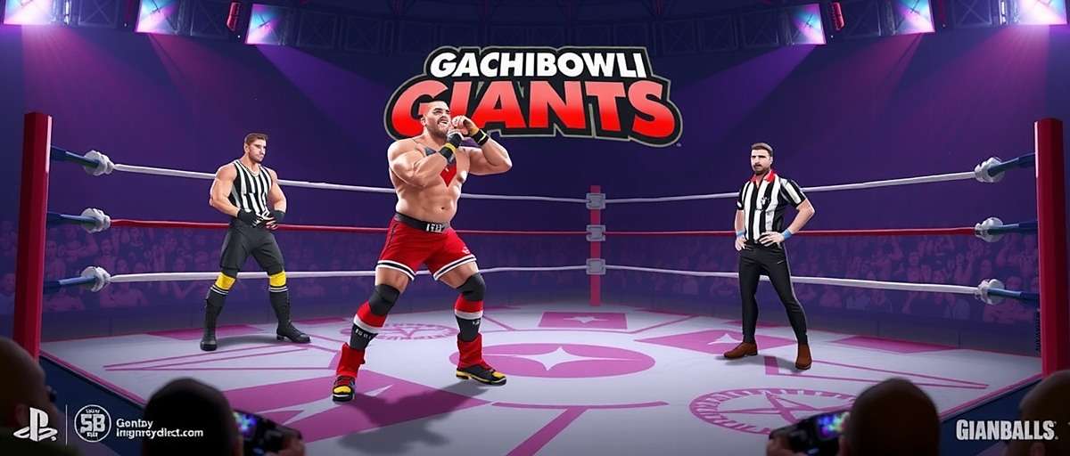 Gachibowli Giants Future Sports Concept art for Gachibowli Giants upcoming wrestling mode
